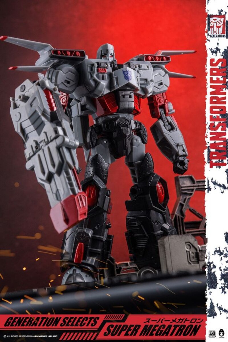 Transformers Generation Selects Super Megatron Toy Photography